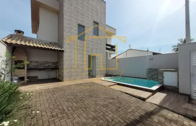 Casa para venda em itanhaém, jardim regina, 2 dormitórios, 1 suíte, 3 banheiros, 2 vagas