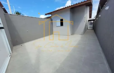 Casa para venda em itanhaém, jardim das palmeiras, 2 dormitórios, 1 suíte, 3 banheiros, 2 vagas