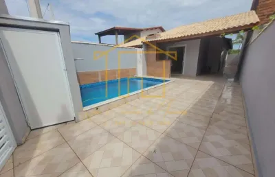 Casa para venda em itanhaém, jardim das palmeiras, 2 dormitórios, 1 suíte, 2 banheiros, 2 vagas