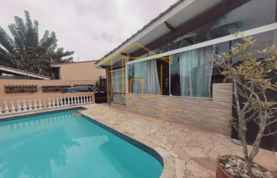 Casa para venda em itanhaém, jardim grandesp, 6 dormitórios, 6 suítes, 7 banheiros