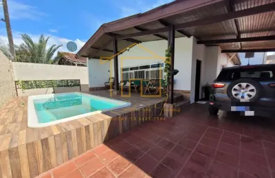 Casa para venda em itanhaém, jardim grandesp, 5 dormitórios, 3 suítes, 4 banheiros, 5 vagas