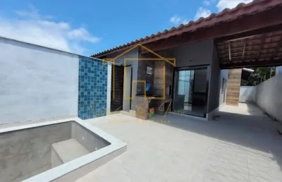 Casa para venda em itanhaém, jardim jamaica, 2 dormitórios, 1 suíte, 3 banheiros, 3 vagas
