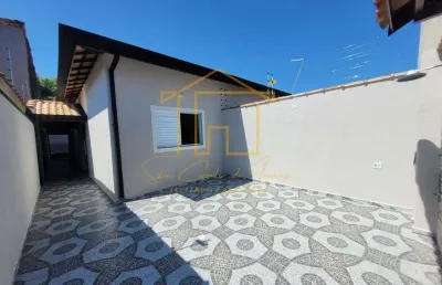 Casa para venda em itanhaém, santa julia, 2 dormitórios, 1 suíte, 3 banheiros, 2 vagas