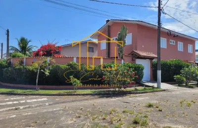 Sobrado para venda em itanhaém, jardim grandesp, 6 dormitórios, 3 suítes, 5 banheiros, 5 vagas