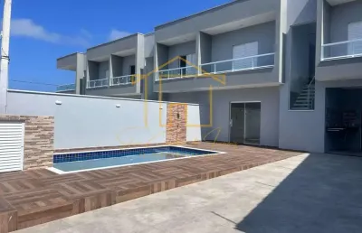 Sobrado para venda em itanhaém, jardim cibratel ii, 3 dormitórios, 1 suíte, 3 banheiros