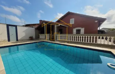 Casa para venda em itanhaém, jardim grandesp, 3 dormitórios, 1 suíte, 2 banheiros, 5 vagas