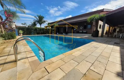 Casa para venda em itanhaém, jardim grandesp, 5 dormitórios, 4 suítes, 6 banheiros, 10 vagas