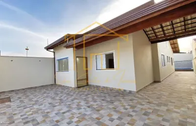 Casa para venda em itanhaém, balneário tupy, 3 dormitórios, 1 suíte, 2 banheiros, 3 vagas
