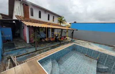 Sobrado para venda em itanhaém, jardim grandesp, 4 dormitórios, 2 banheiros, 6 vagas