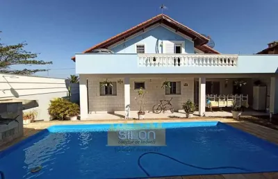 Sobrado para venda em itanhaém, jardim grandesp, 6 dormitórios, 3 suítes, 6 banheiros, 3 vagas