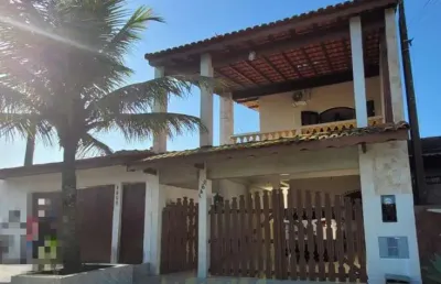 Sobrado para venda em itanhaém, jardim jamaica, 4 dormitórios, 4 suítes, 5 banheiros, 2 vagas