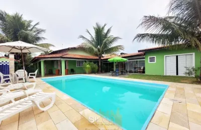 Casa para venda em itanhaém, jardim grandesp, 3 dormitórios, 1 suíte, 2 banheiros, 5 vagas