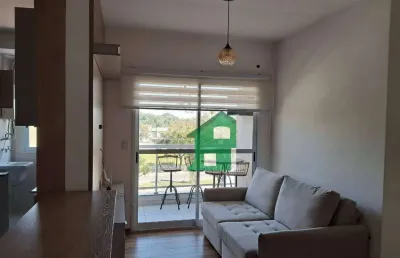Apartamento para alugar mobiliado com 3 quartos, sendo 1 suíte, 85 m² por r$ 4.570/mês - villa branca - jacareí/sp
