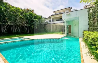 Casa alto padrão à venda na barra da tijuca, rio de janeiro - crystal lake, 530m²