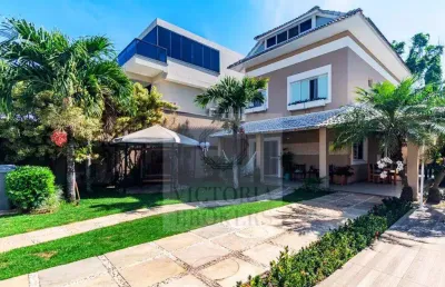 Casa triplex à venda no recreio dos bandeirantes, rio de janeiro - condomínio alvorada da barra