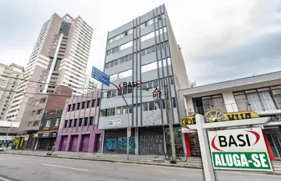 Sala comercial com 2 salas para alugar na Rua Benjamin Constant, 146, Centro, Curitiba