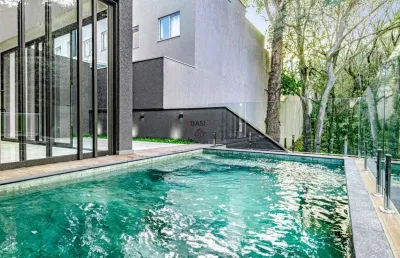 Casa em condominio mirabelle 4 suites, com piscina e vista privativa