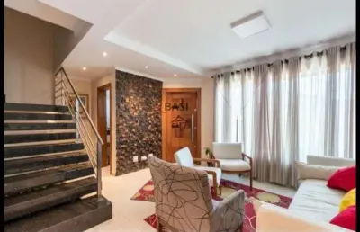Casa com 4 quartos à venda na rua bahia, 281, guaíra, curitiba, 166 m2 por r$ 849.000