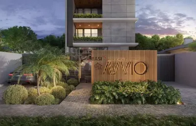 Apartamento com 2 quartos sendo 1 suite e sacada com churrasqueira
