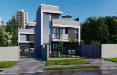 Sobrado de 3 dormitorios em condominio no uberaba, curitiba