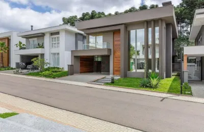 Casa em condomínio fechado com 3 quartos à venda na Avenida Cândido Hartmann, 5148, Santo Inácio, Curitiba