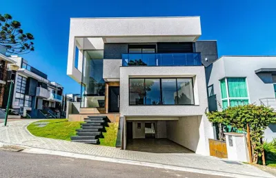Casa em condomínio fechado com 3 quartos à venda na Rua Marechal Anor Teixeira dos Santos, 850, Boa Vista, Curitiba
