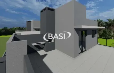 Sobrado novo a venda no atuba (03 quartos, suite, terraco, churrasqueira)