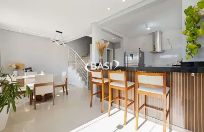 Casa a venda no condominio xaxim em curitiba - 2 dormitorios, armarios e 2 vagas