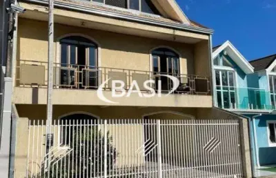 Casa/sobrado a venda no bairro xaxim, curitiba - 4 dormitorios e 2 garagens
