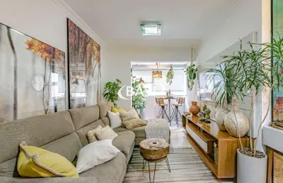 Apartamento semimobiliado com 2 quartos e vaga livre