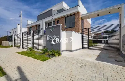 Casa em condominio fechado com 3 quartos a venda em santa felicidade - pronto para morar!