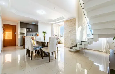 Cobertura duplex no centro de pinhais com 3 quartos, sendo 2 suites