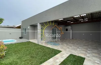 Casa com 2 quartos à venda na avenida brasil, 233, balneário iracema, matinhos por r$ 380.000
