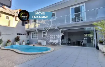Casa com 6 quartos à venda na rua flórida, 259, shangri-lá, pontal do paraná por r$ 1.550.000