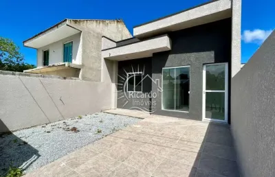 Casa com 2 quartos à venda na rua do contorno, 203, curraes, matinhos por r$ 275.000