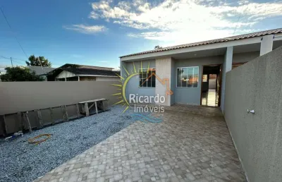 Casa com 2 quartos à venda na rua machado de assis, 1.133, santa terezinha, pontal do paraná por r$ 330.000