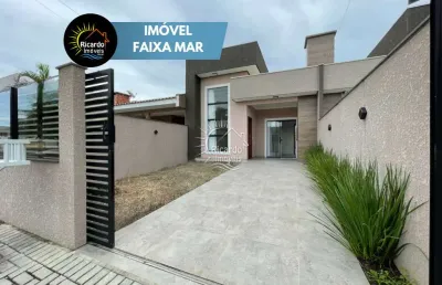 Casa com 3 quartos à venda na rua odino vizotto, 1080, ipanema, pontal do paraná por r$ 550.000