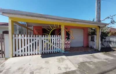 Casa com 2 quartos à venda na rua tucuruí, 278, ipanema, pontal do paraná por r$ 300.000
