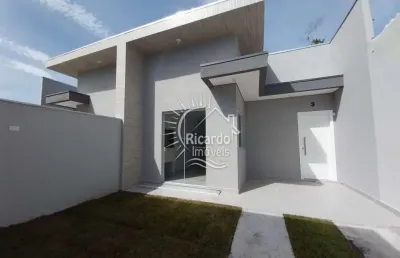 Casa com 3 quartos à venda na rua dom paschoal, 53, balneário ipacaraí, matinhos por r$ 485.000