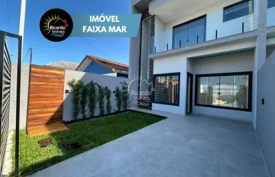 Casa com 3 quartos à venda na rua elier martins, 127, balneário miami, pontal do paraná por r$ 799.000