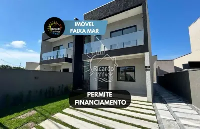 Casa com 3 quartos à venda na alameda dom pedro ii, s/nº, canoas, pontal do paraná por r$ 920.000