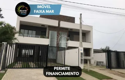 Casa com 3 quartos à venda na avenida santos dumont, 499, canoas, pontal do paraná por r$ 949.000