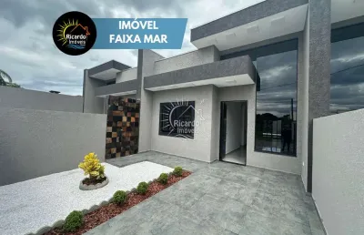 Casa com 3 quartos à venda na rua dias gomes, s/nº, santa terezinha, pontal do paraná por r$ 785.000