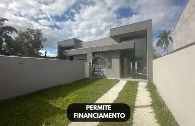 Casa com 3 quartos à venda na rua tapuias, 324, monções, pontal do paraná por r$ 600.000