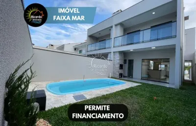 Casa com 3 quartos à venda na alameda berenice, 223, canoas, pontal do paraná, 135 m2 por r$ 820.000
