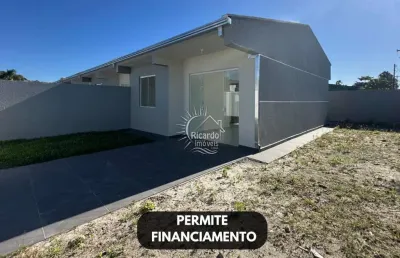 Casa com 2 quartos à venda na rua apucarana, 595, shangri-lá, pontal do paraná por r$ 279.000