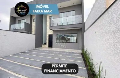 Casa com 3 quartos à venda na rua estado do rio, 142, praia de leste, pontal do paraná por r$ 895.000