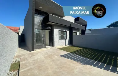 Casa com 3 quartos à venda na rua dom ático, 166, canoas, pontal do paraná por r$ 549.000