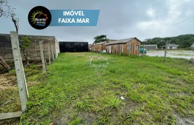 Terreno à venda na rua acacia, 366, pontal do sul, pontal do paraná por r$ 390.000