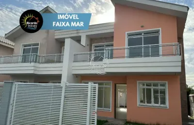 Casa com 3 quartos à venda na alameda das palmeiras, 547, pontal do sul, pontal do paraná por r$ 649.000